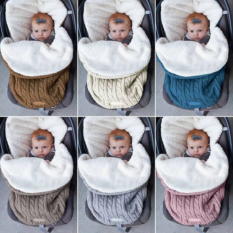 Chancelière bébé™ - Sac de couchage en laine et polaire - Momsland