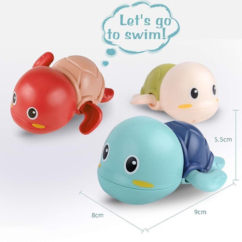 Loulou Bath™ - Jouet bain tortue - crabe - grenouille - Momsland