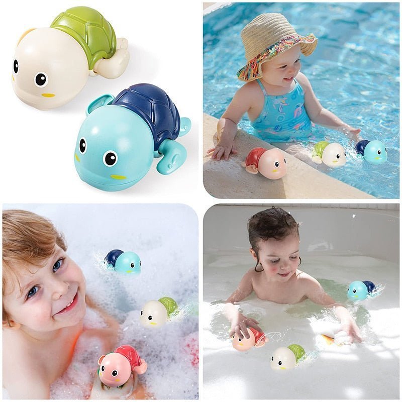 Loulou Bath™ - Jouet bain tortue - crabe - grenouille - Momsland